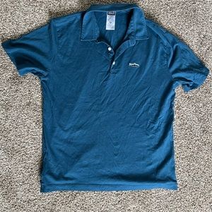 Patagonia mens polo fitz Roy trout shirt medium